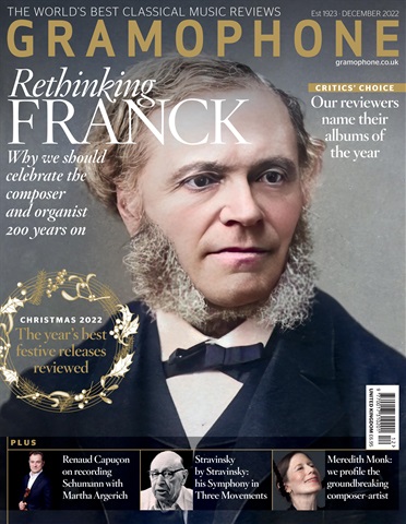 Gramophone issue December 2022