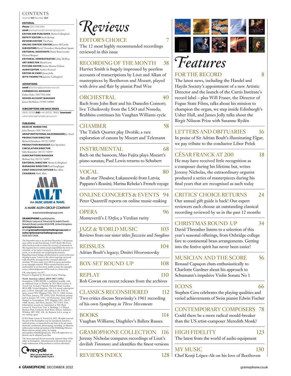 Gramophone Preview Pages