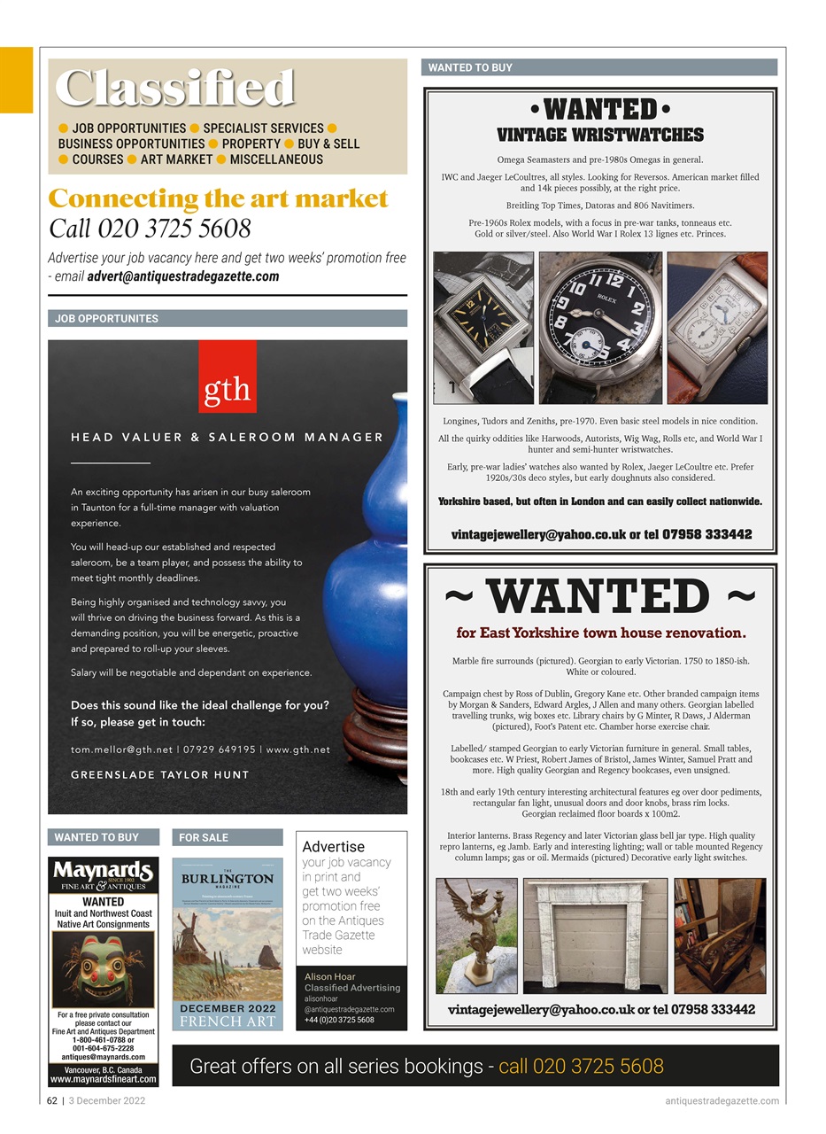 Antiques Trade Gazette Preview Pages
