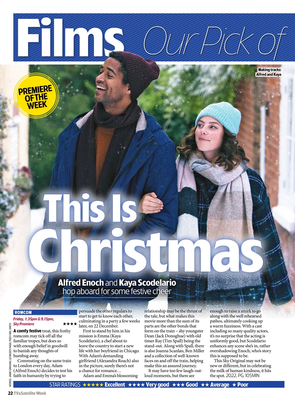 TV & Satellite Week Preview Pages