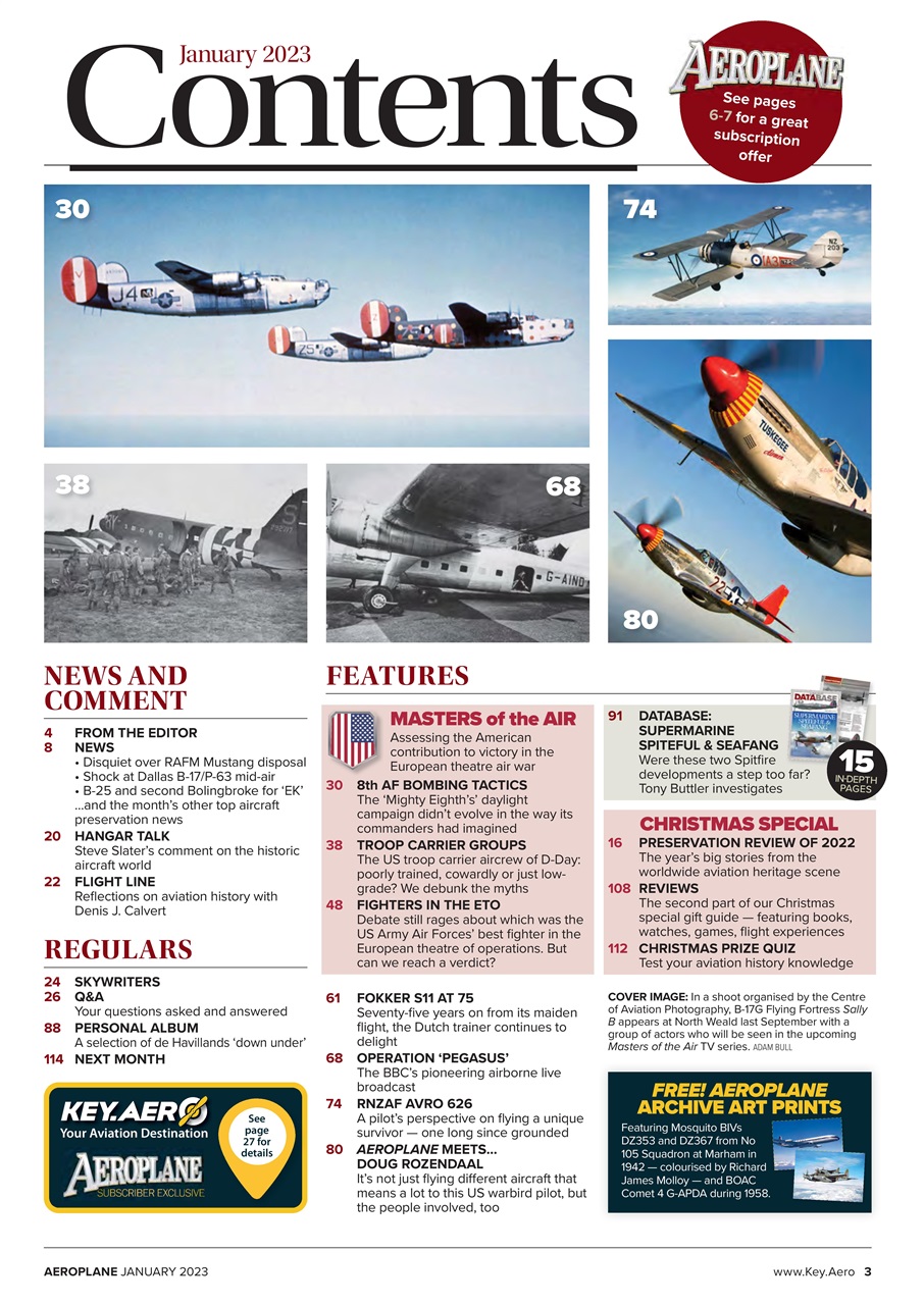 Aeroplane Preview Pages