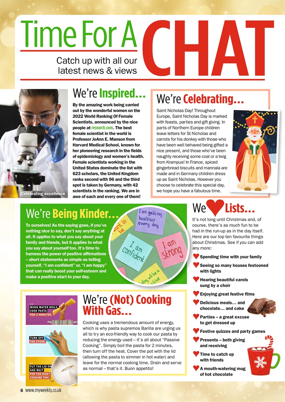 My Weekly Preview Pages