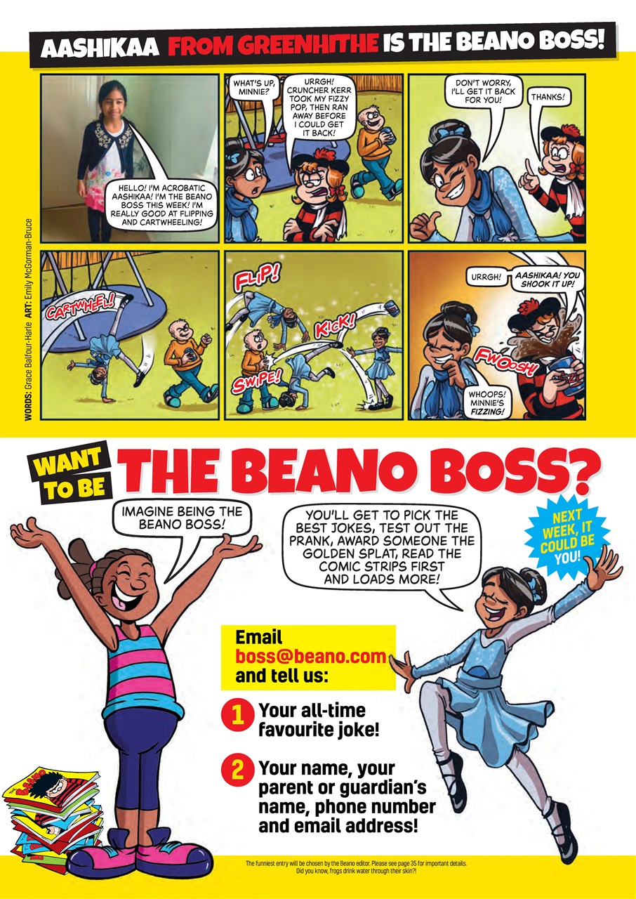 Beano Preview Pages