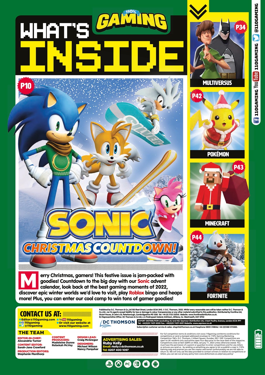 110% Gaming Preview Pages