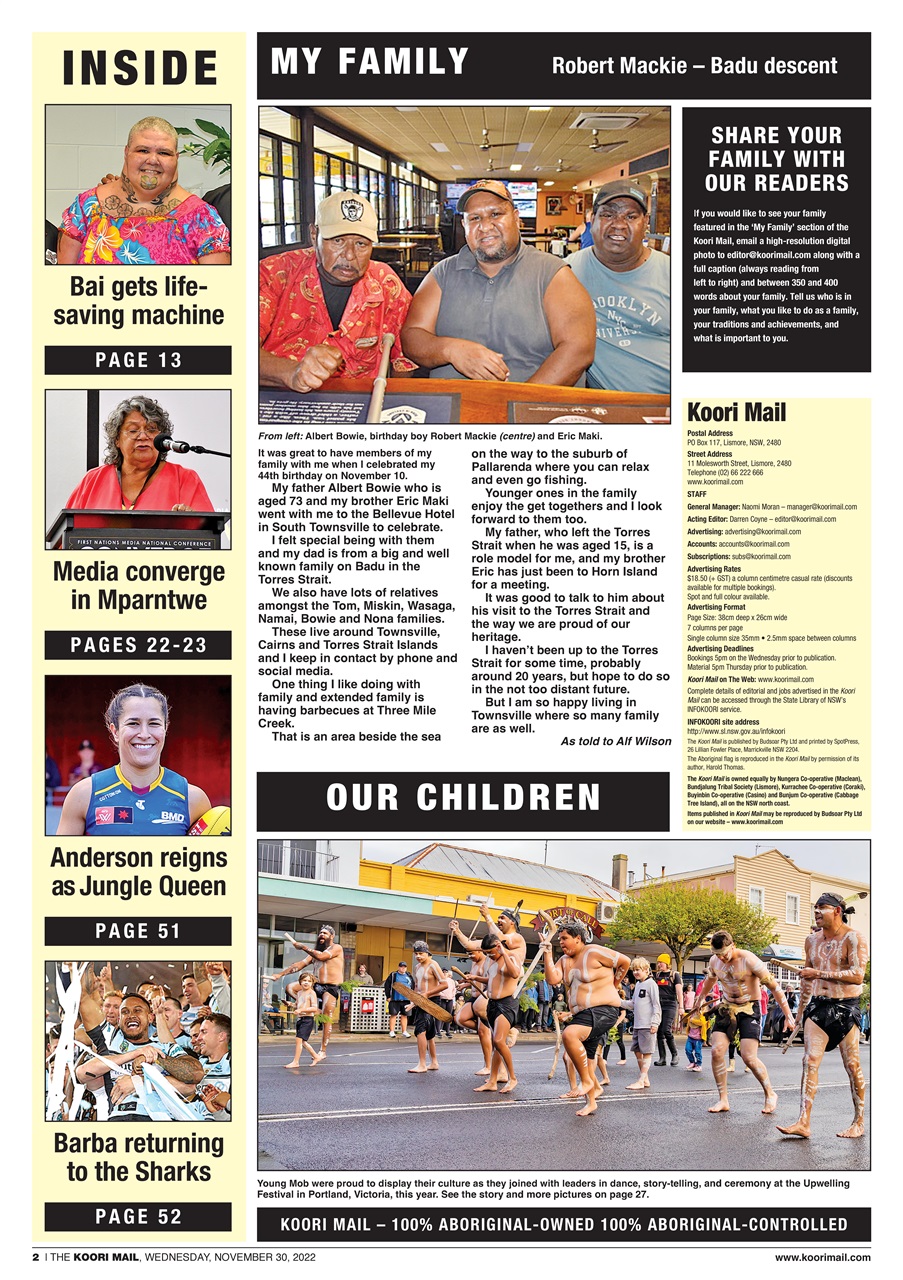 Koori Mail Preview Pages