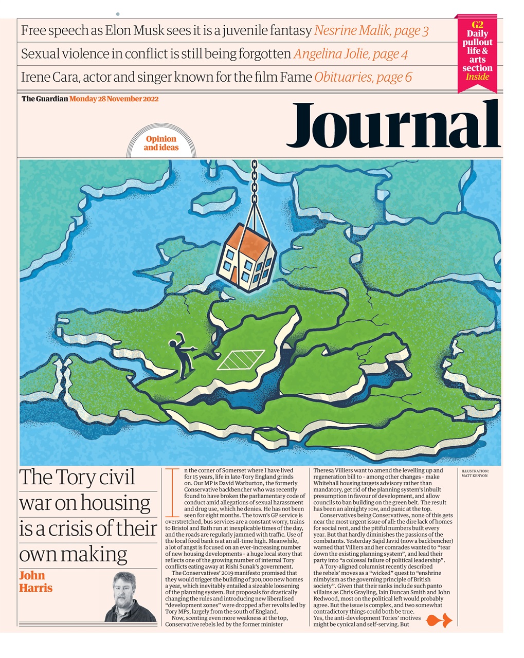 The Guardian Newspaper Preview Pages