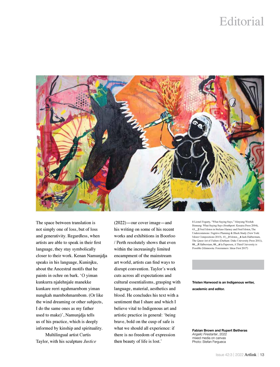 Artlink Magazine Preview Pages