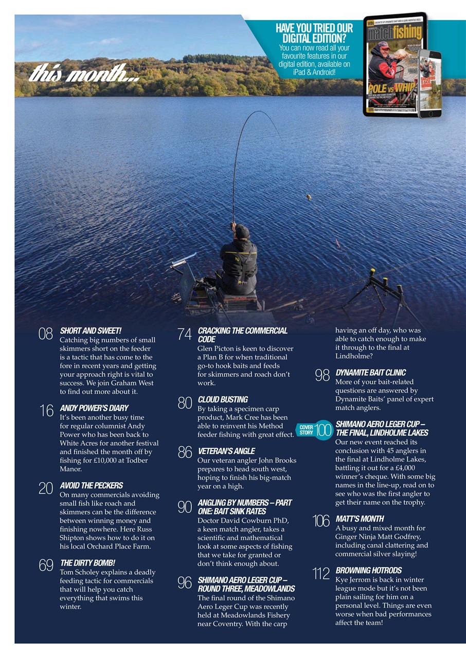 Match Fishing Preview Pages