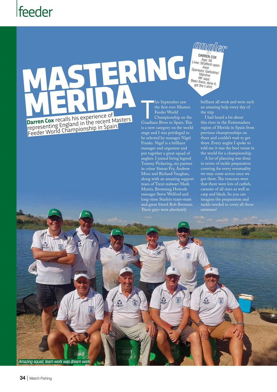 Match Fishing Preview Pages
