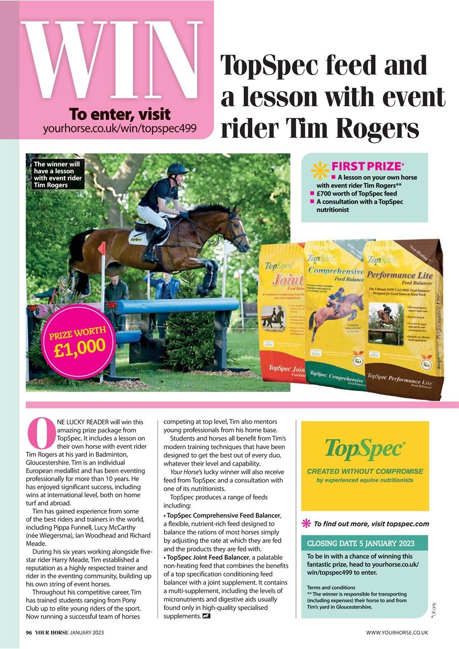 Your Horse Preview Pages