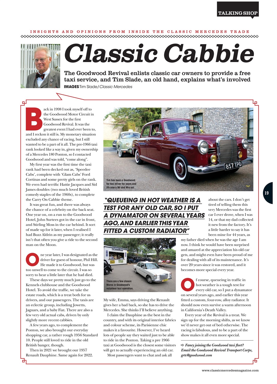 Classic Mercedes Preview Pages