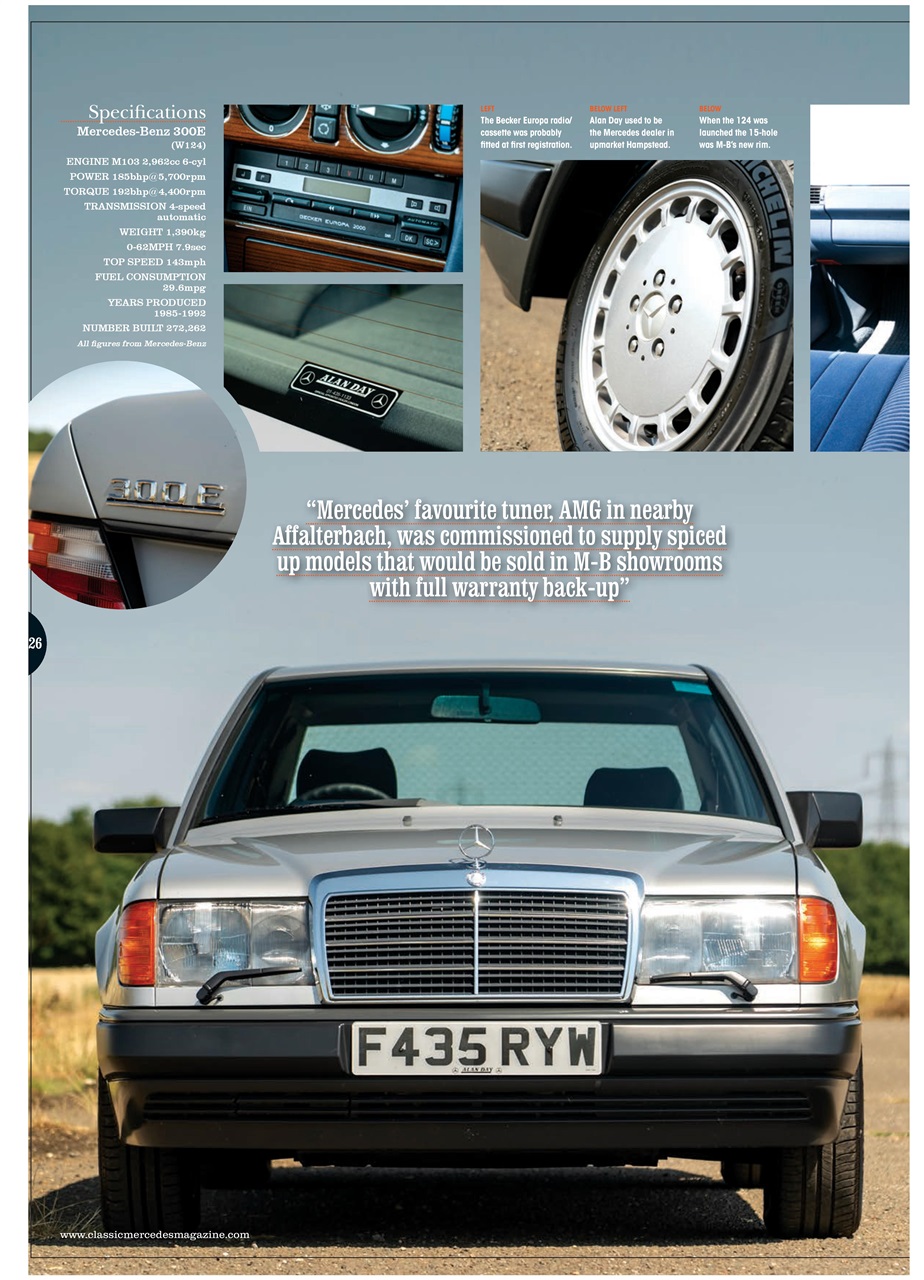 Classic Mercedes Preview Pages