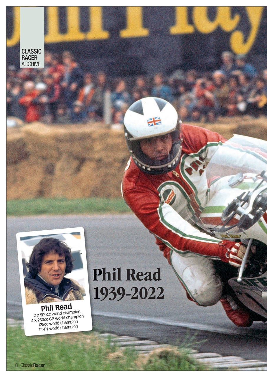 Classic Racer Preview Pages