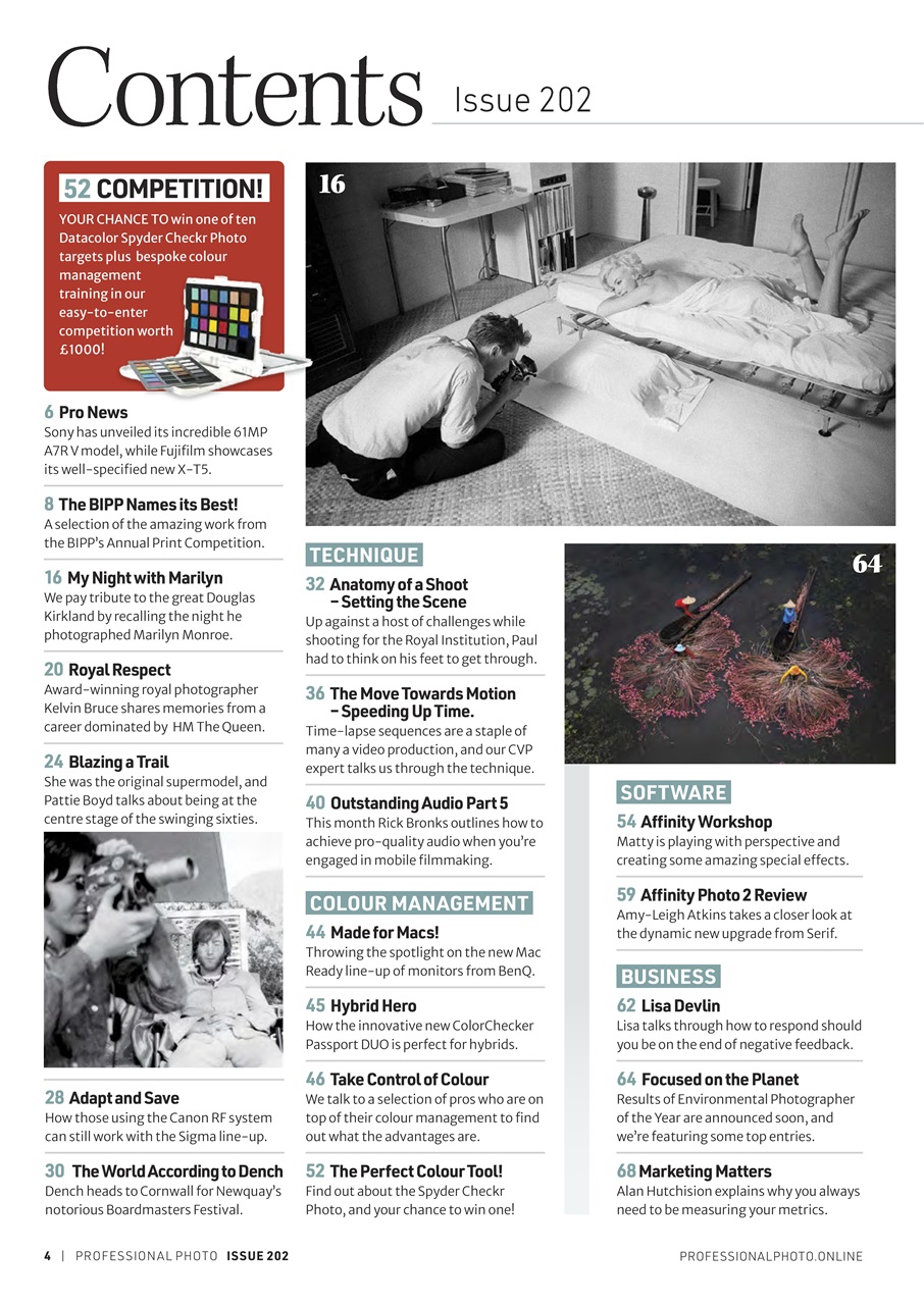 Professional Photo Preview Pages