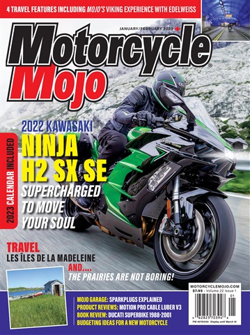 Motorcycle Mojo issue Jan/Feb 2023
