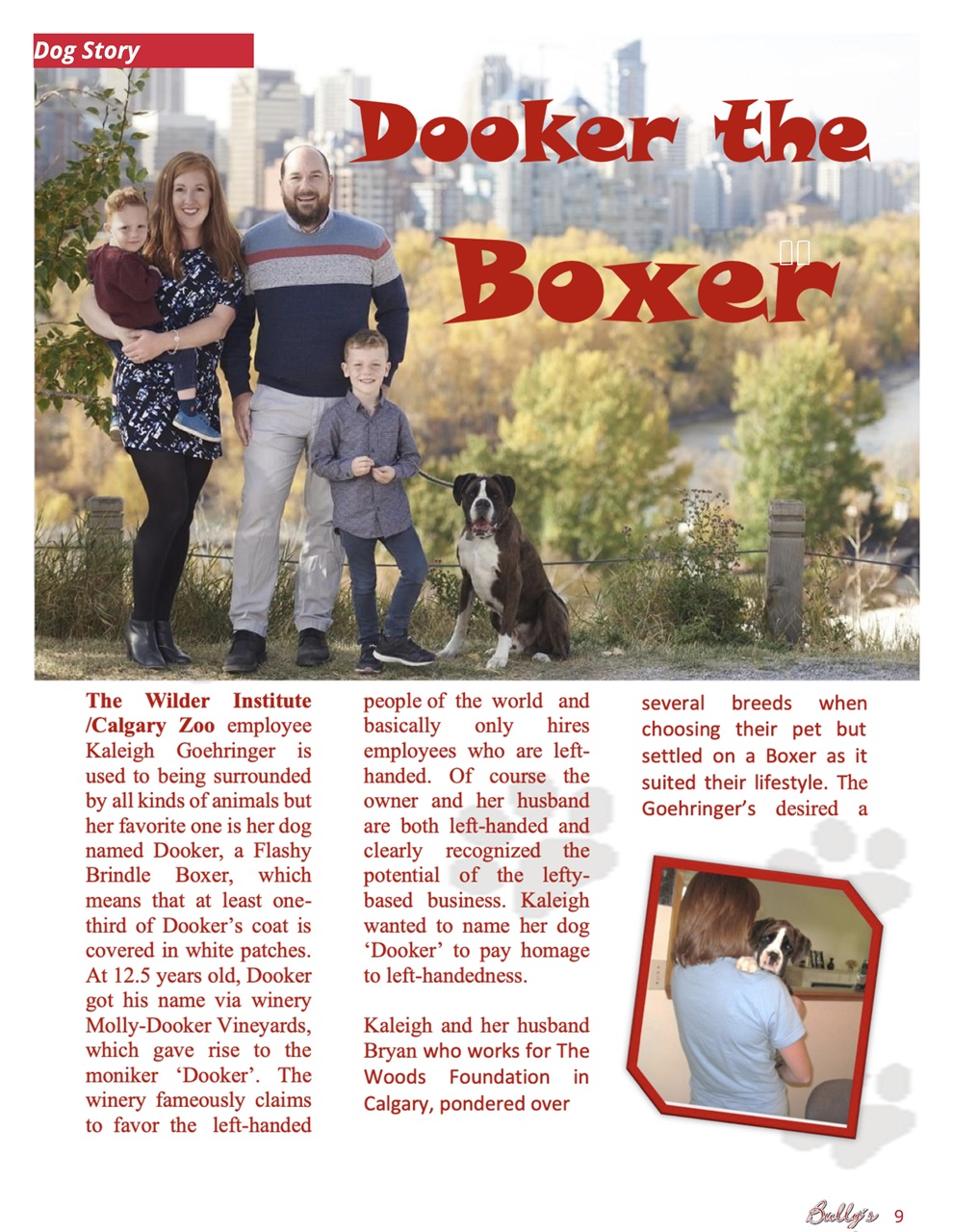 Bully’s - The Bulldog Magazine Preview Pages