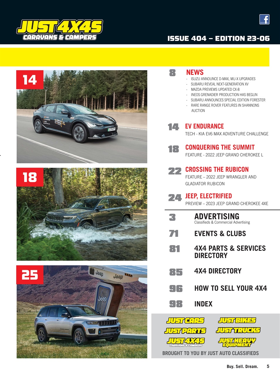 JUST 4X4S Preview Pages