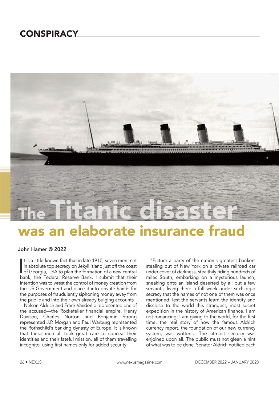 Nexus Magazine Preview Pages
