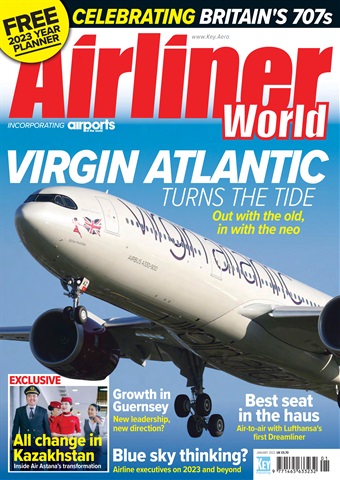 Airliner World issue January 2023