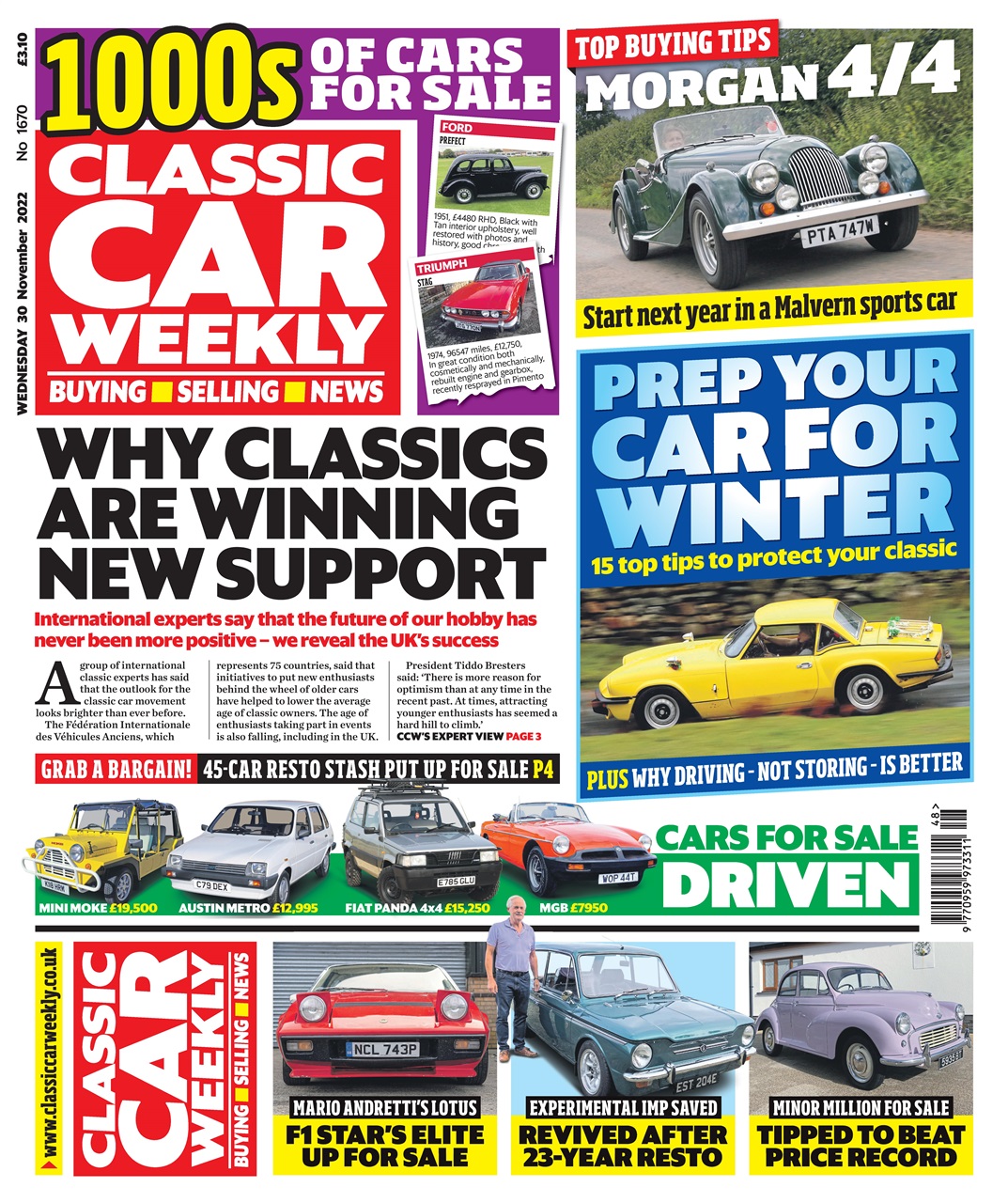 Classic Car Weekly Preview Pages