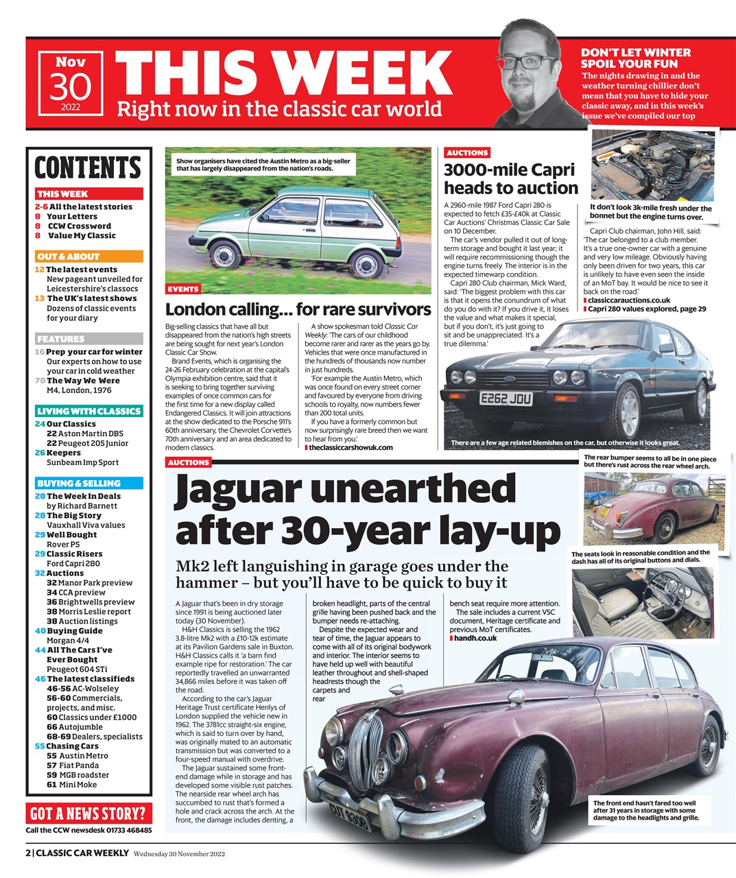Classic Car Weekly Preview Pages