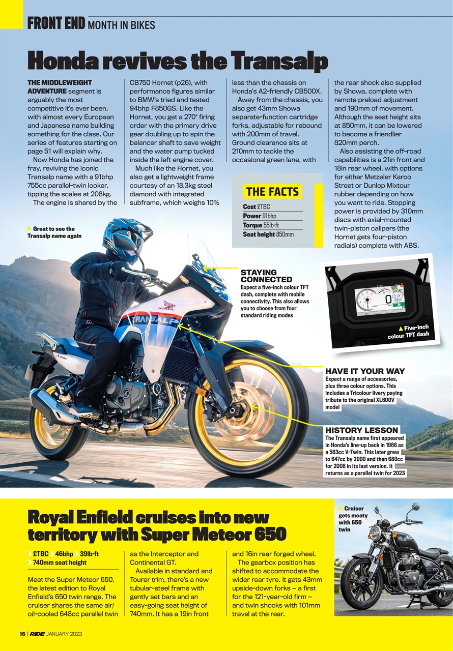 Ride Preview Pages