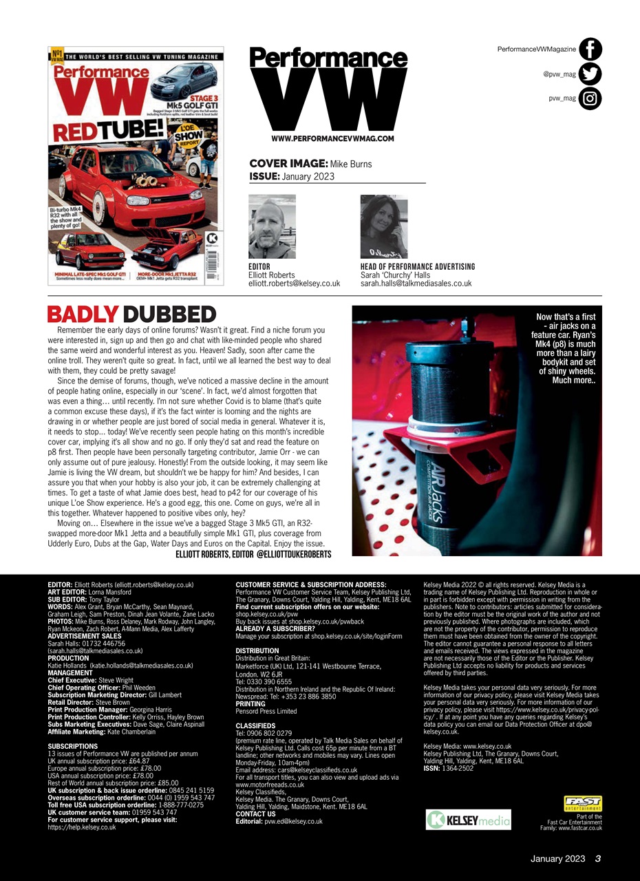Performance VW Preview Pages
