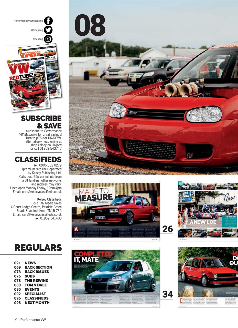 Performance VW Preview Pages