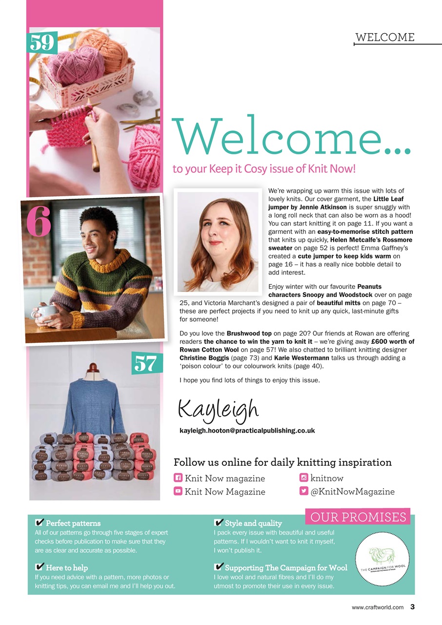 Knit Now Preview Pages