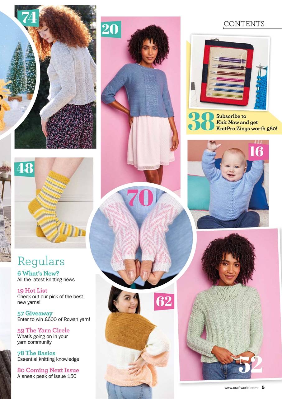 Knit Now Preview Pages
