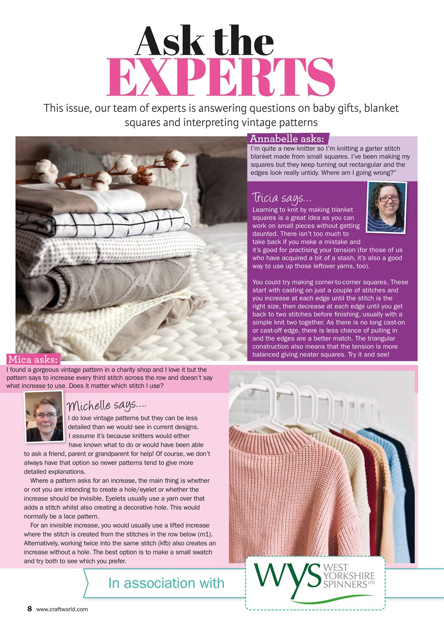 Knit Now Preview Pages