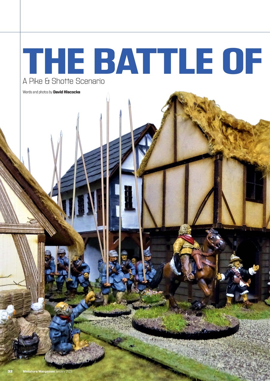 Miniature Wargames Preview Pages
