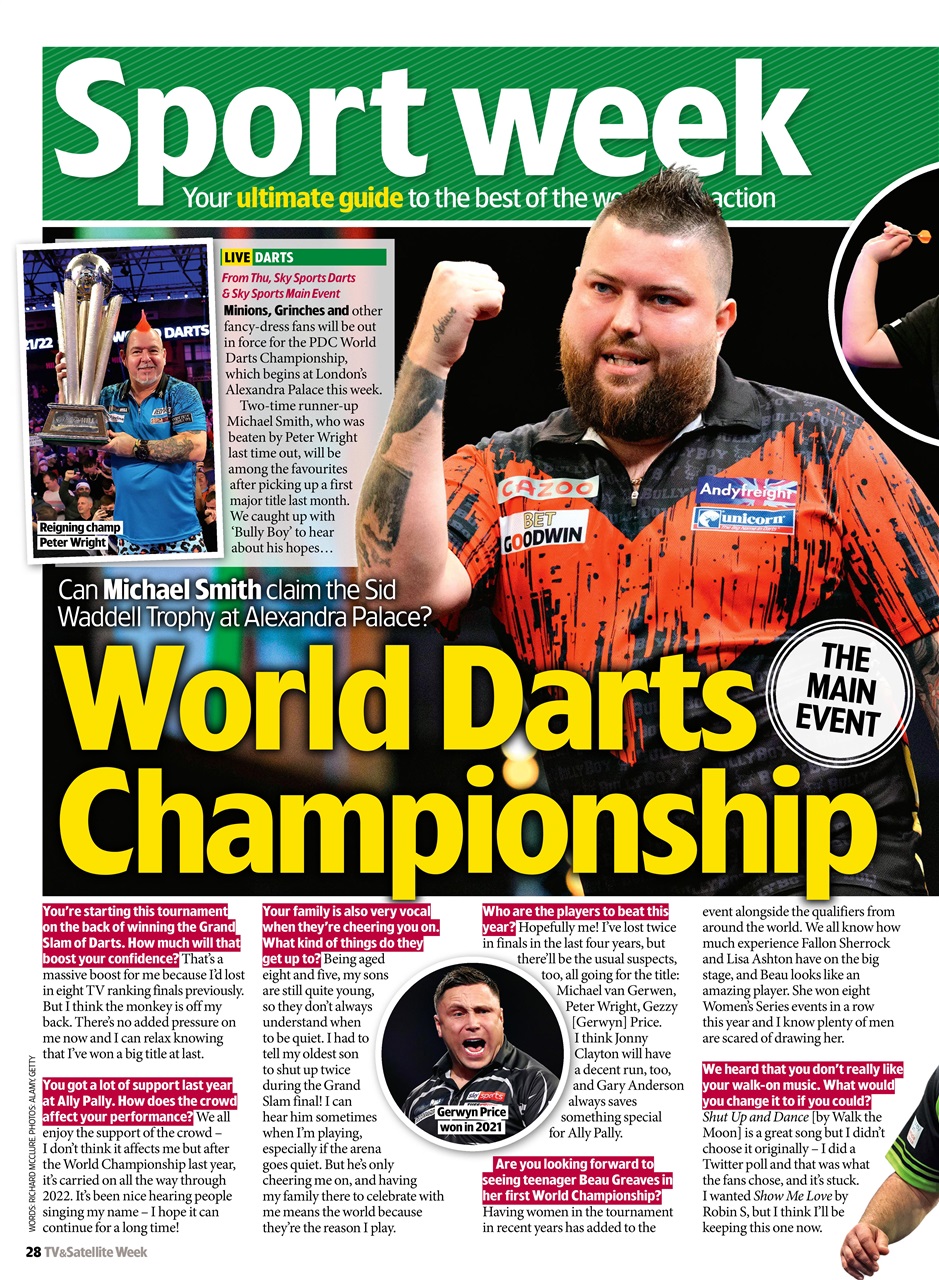 TV & Satellite Week Preview Pages