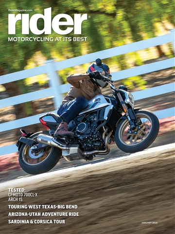 Rider Magazine issue January 2023