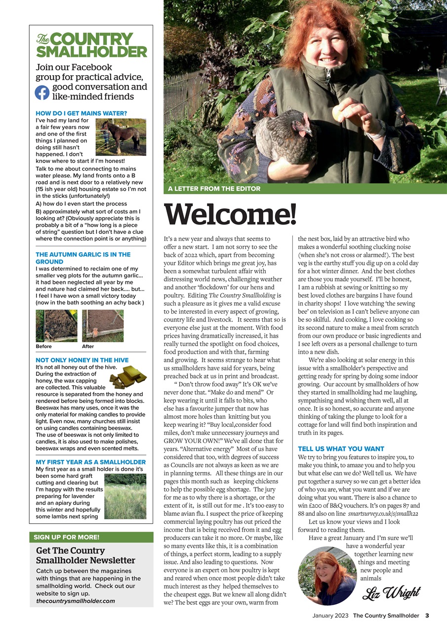 The Country Smallholder Preview Pages