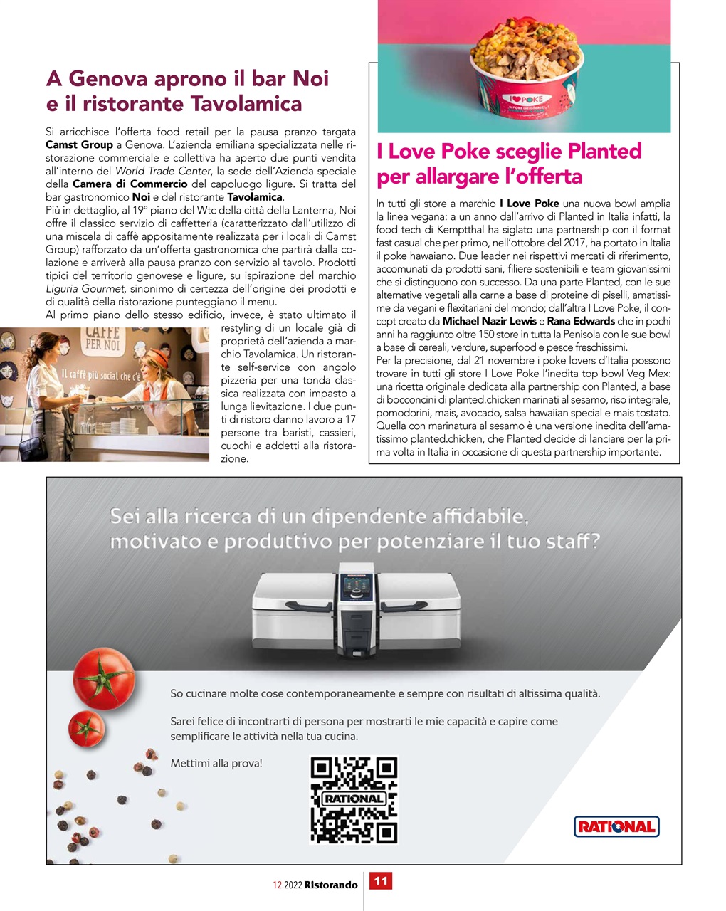 Ristorando Preview Pages