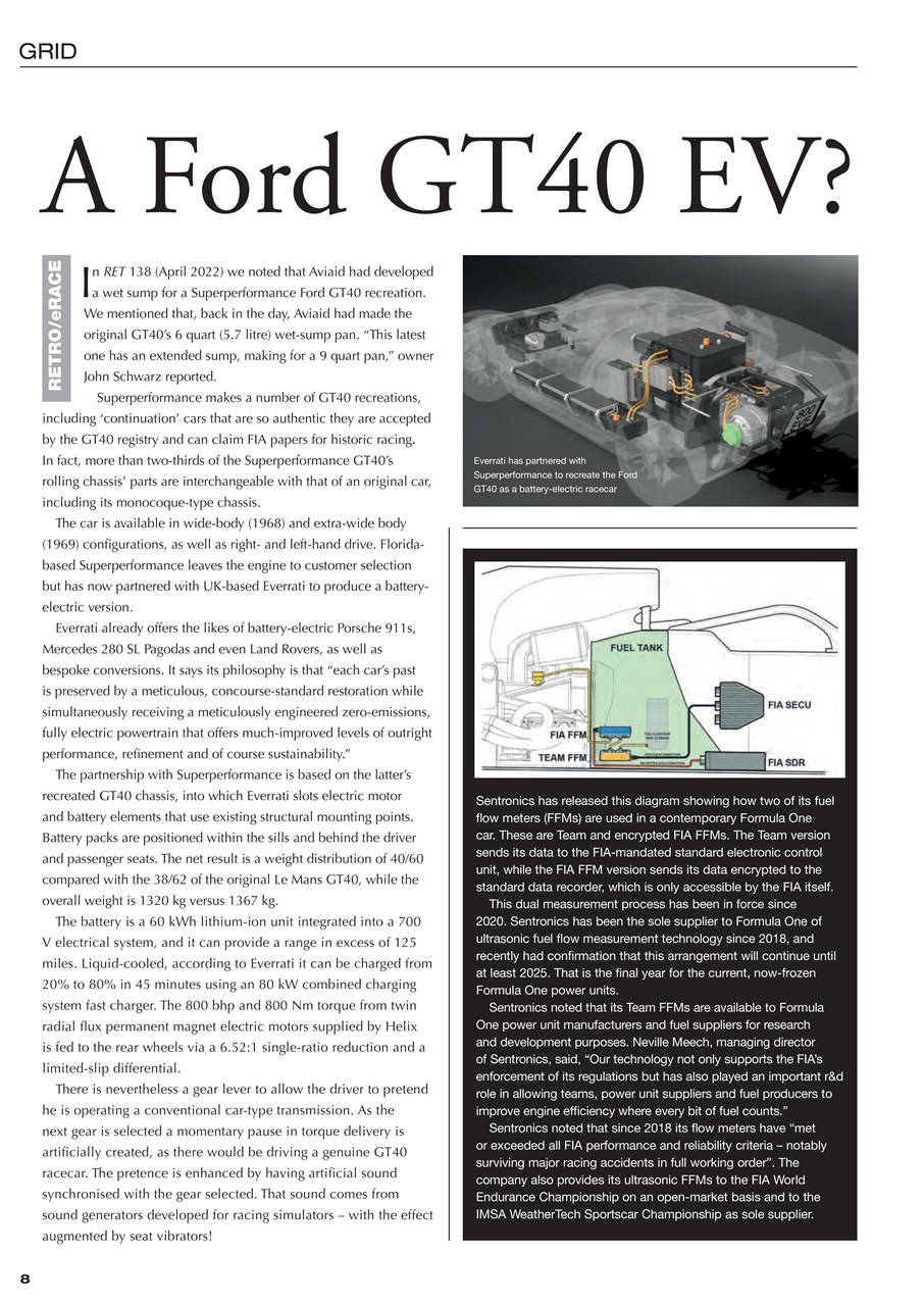 Race Engine Technology Preview Pages