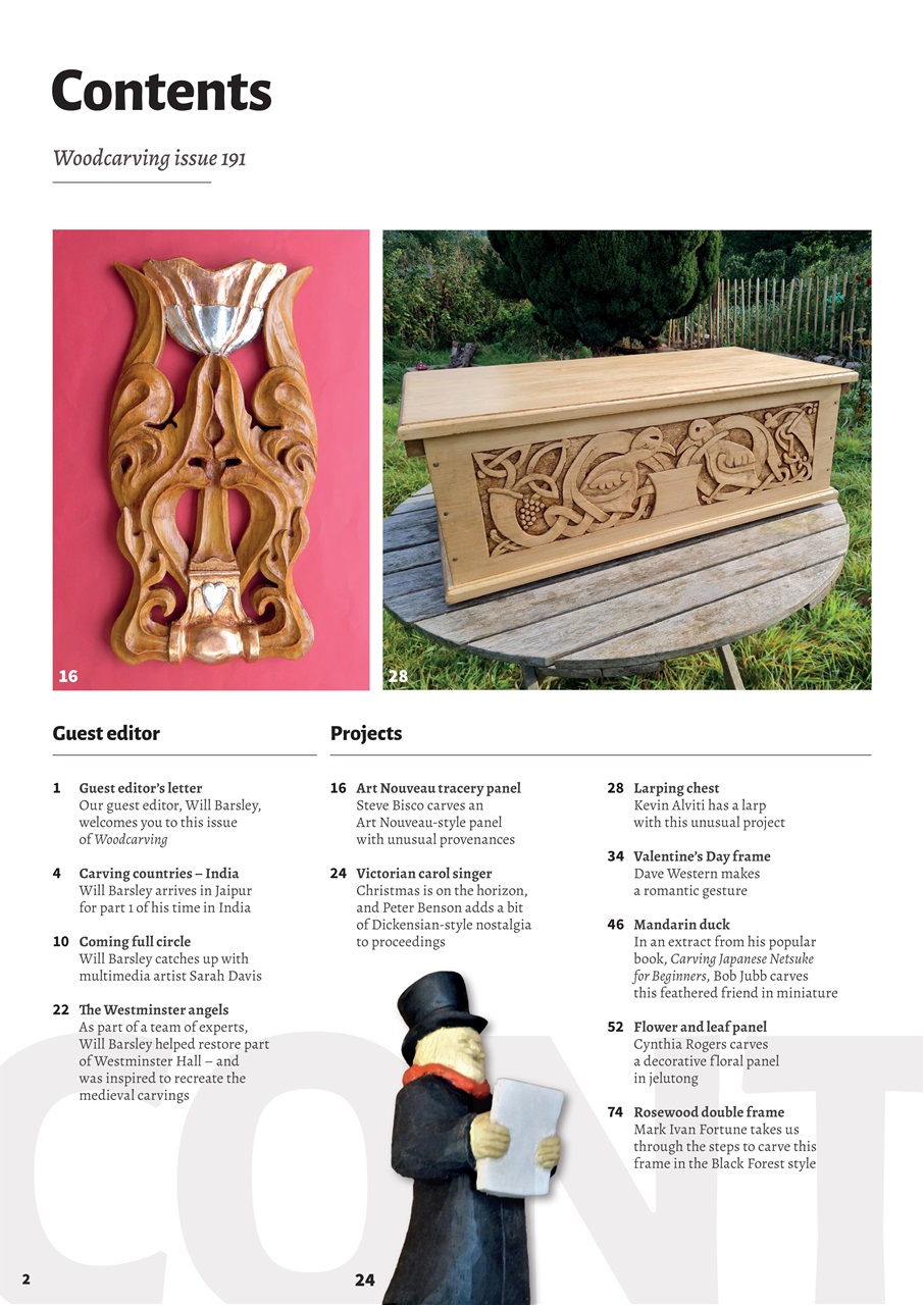 Woodcarving Preview Pages
