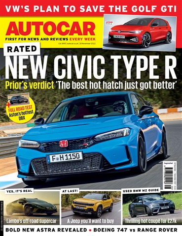 Autocar issue 30th November 2022