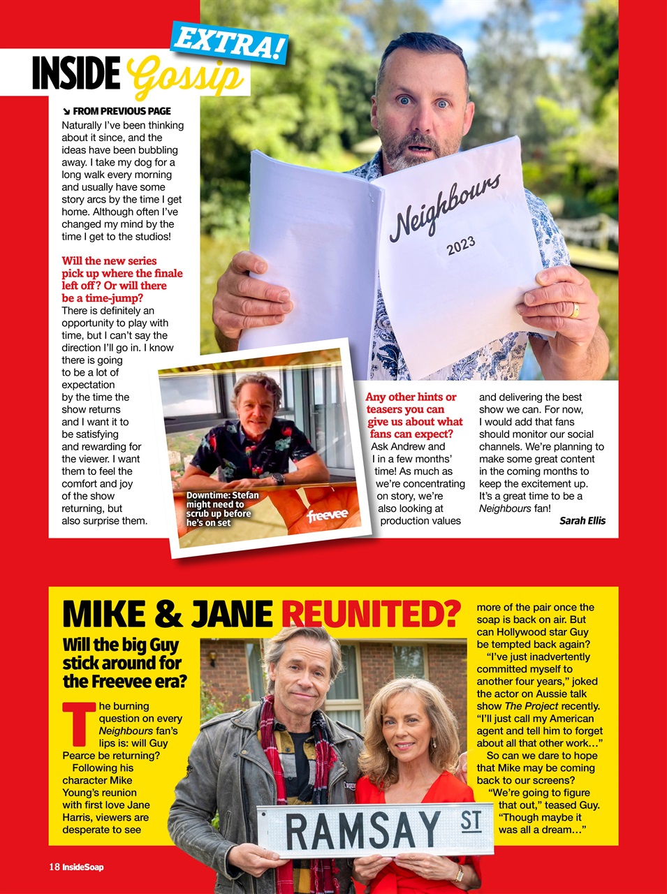 Inside Soap Preview Pages