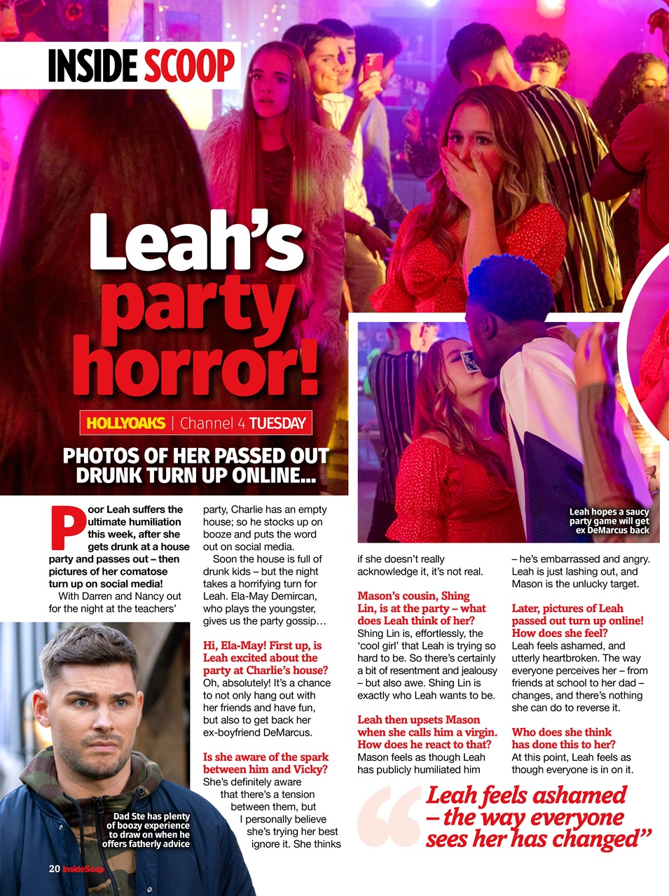 Inside Soap Preview Pages