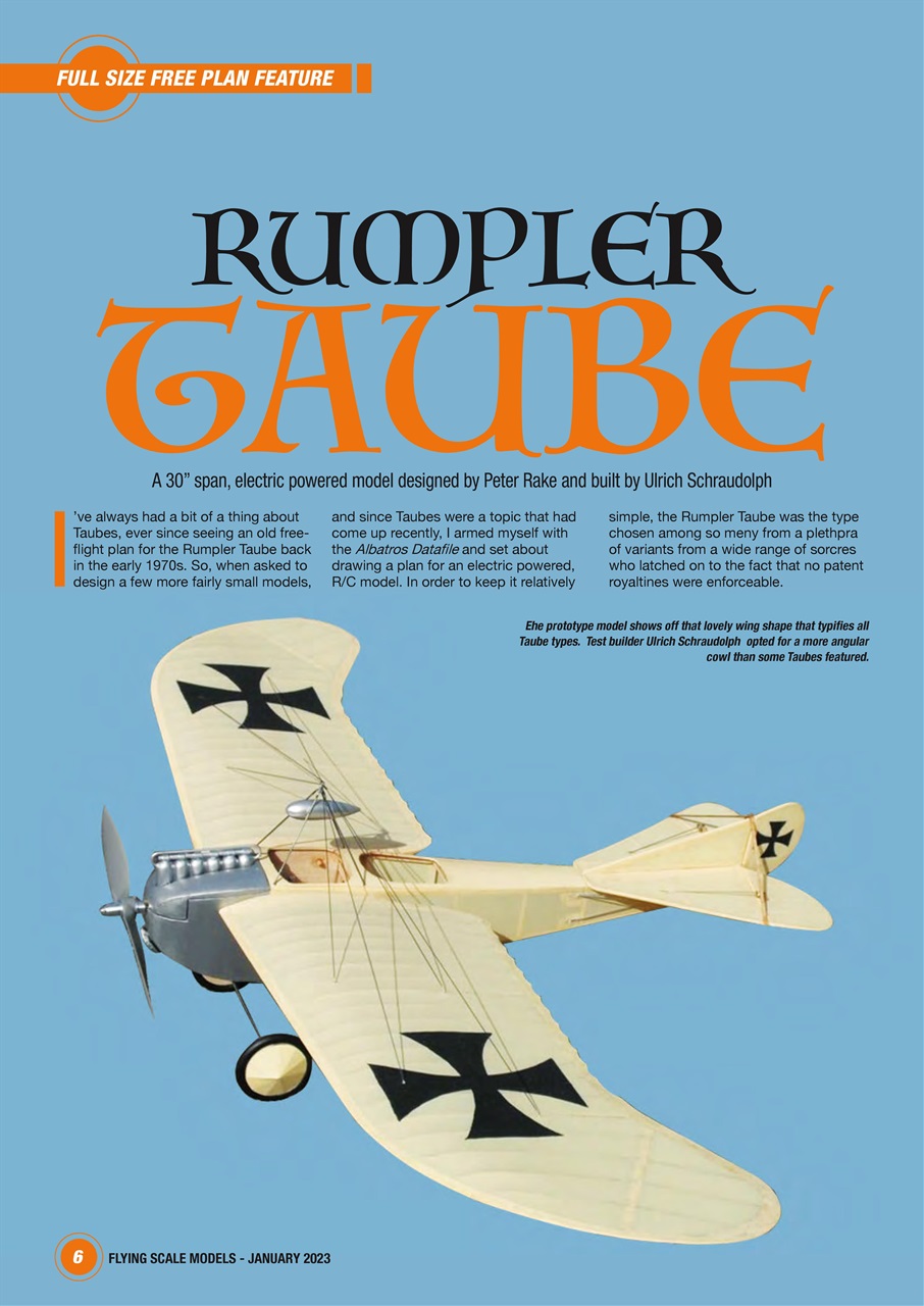 Flying Scale Models Preview Pages