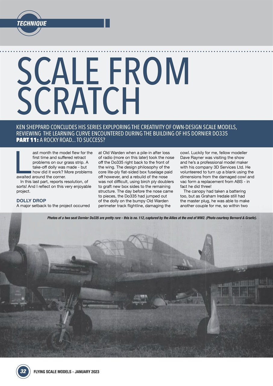 Flying Scale Models Preview Pages