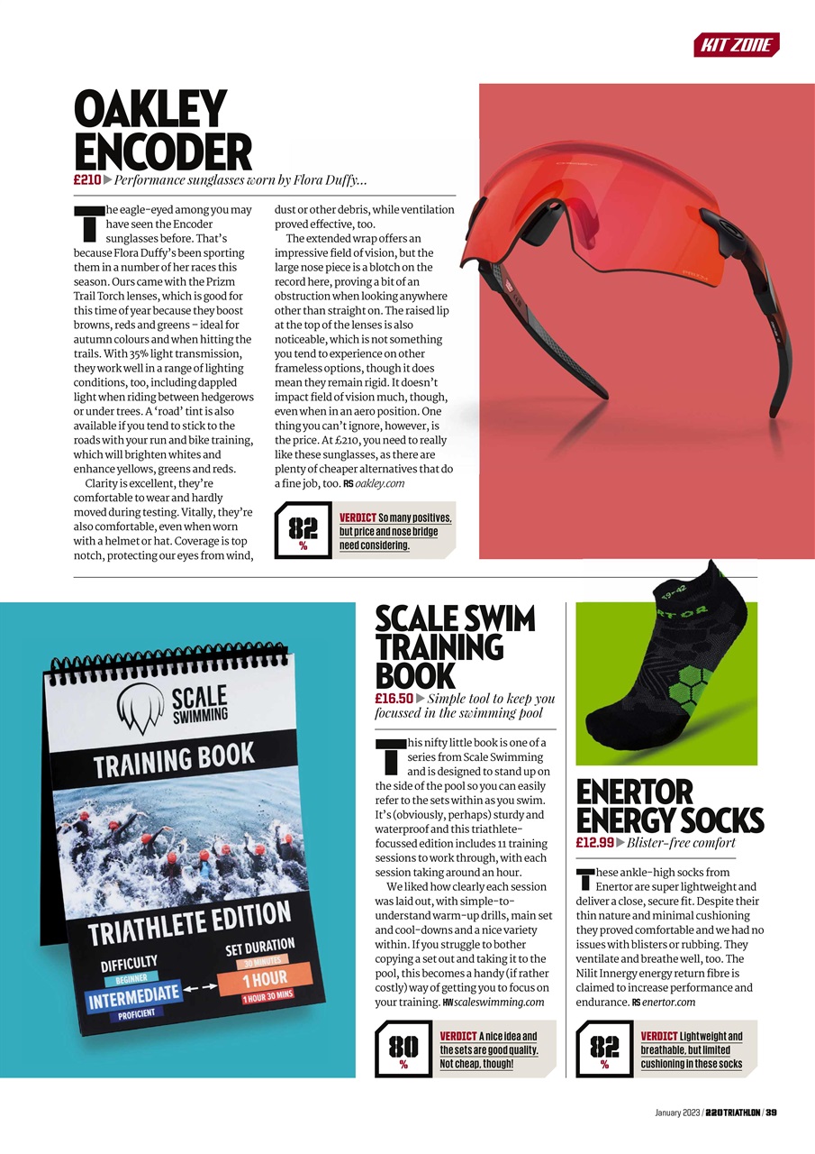 220 Triathlon Magazine Preview Pages