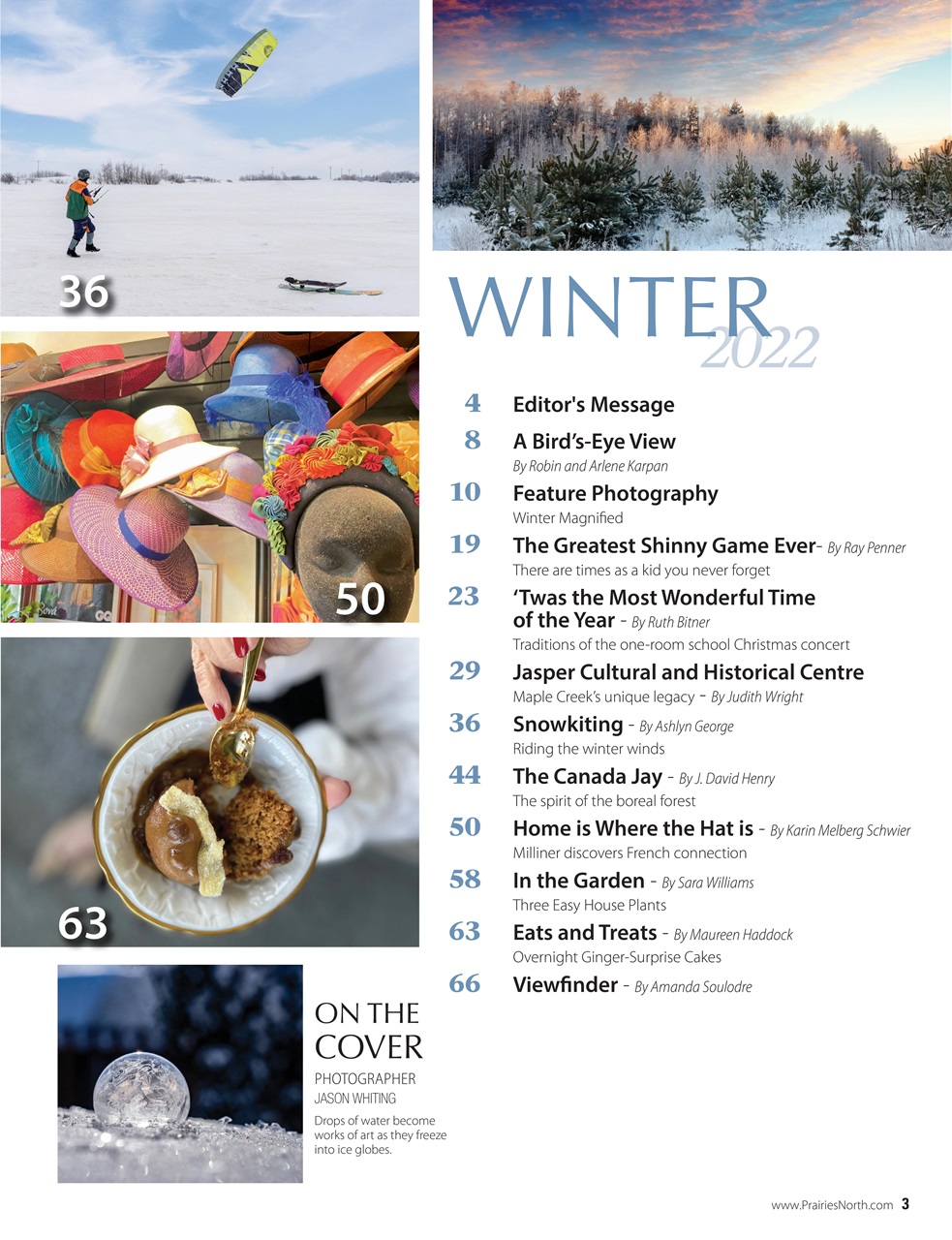 Prairies North Magazine Preview Pages