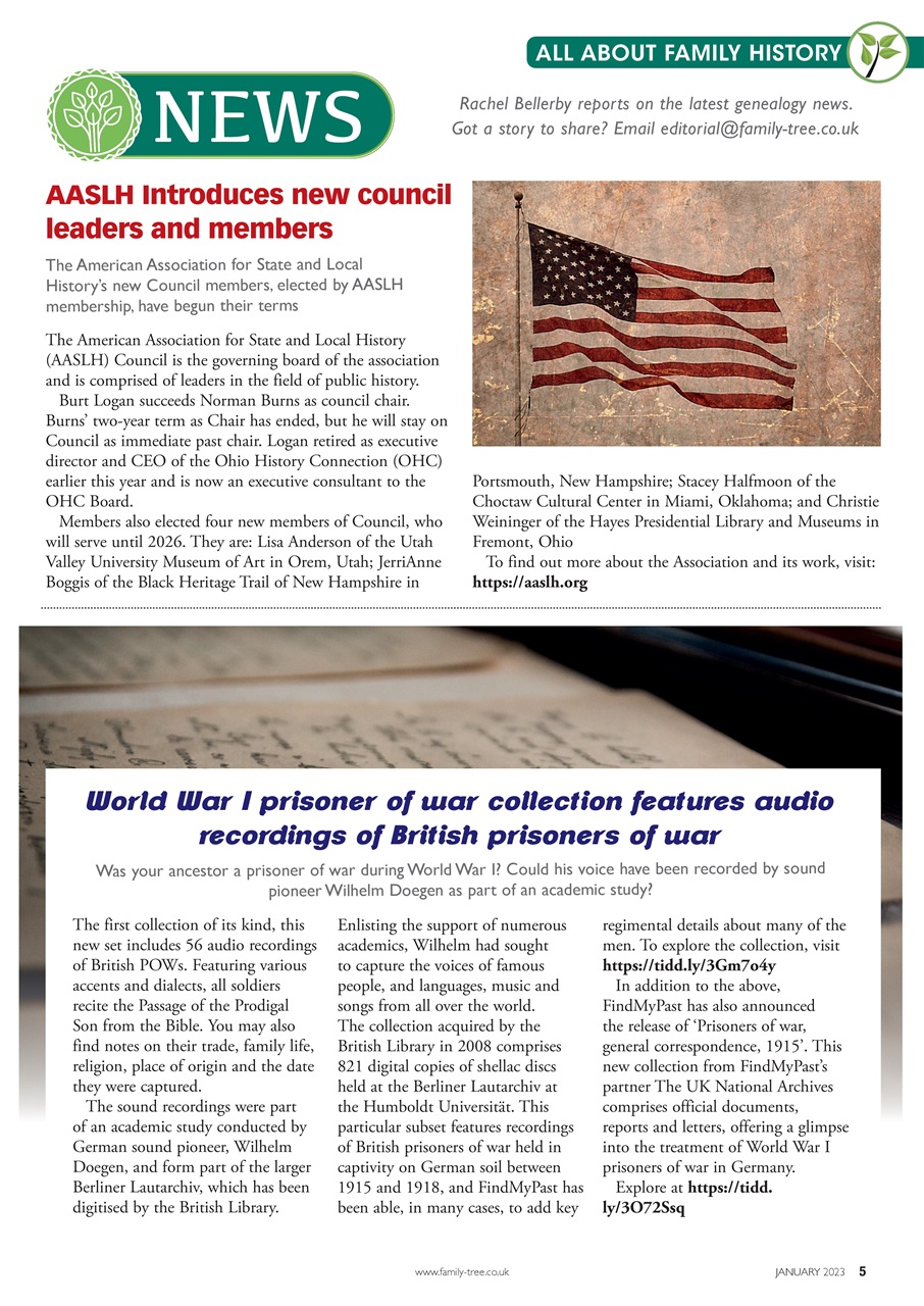 Family Tree Preview Pages