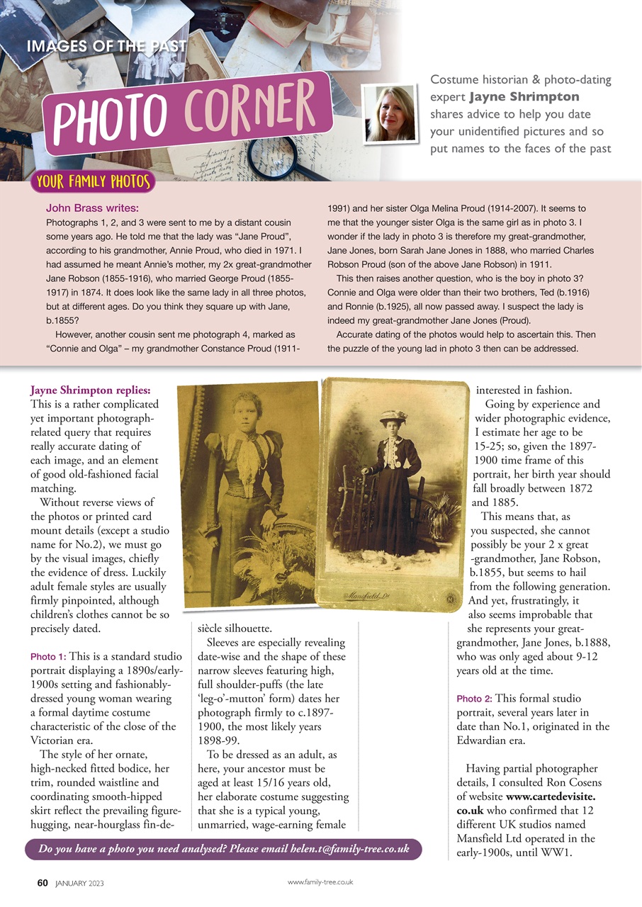 Family Tree Preview Pages