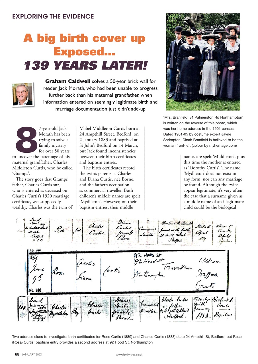 Family Tree Preview Pages