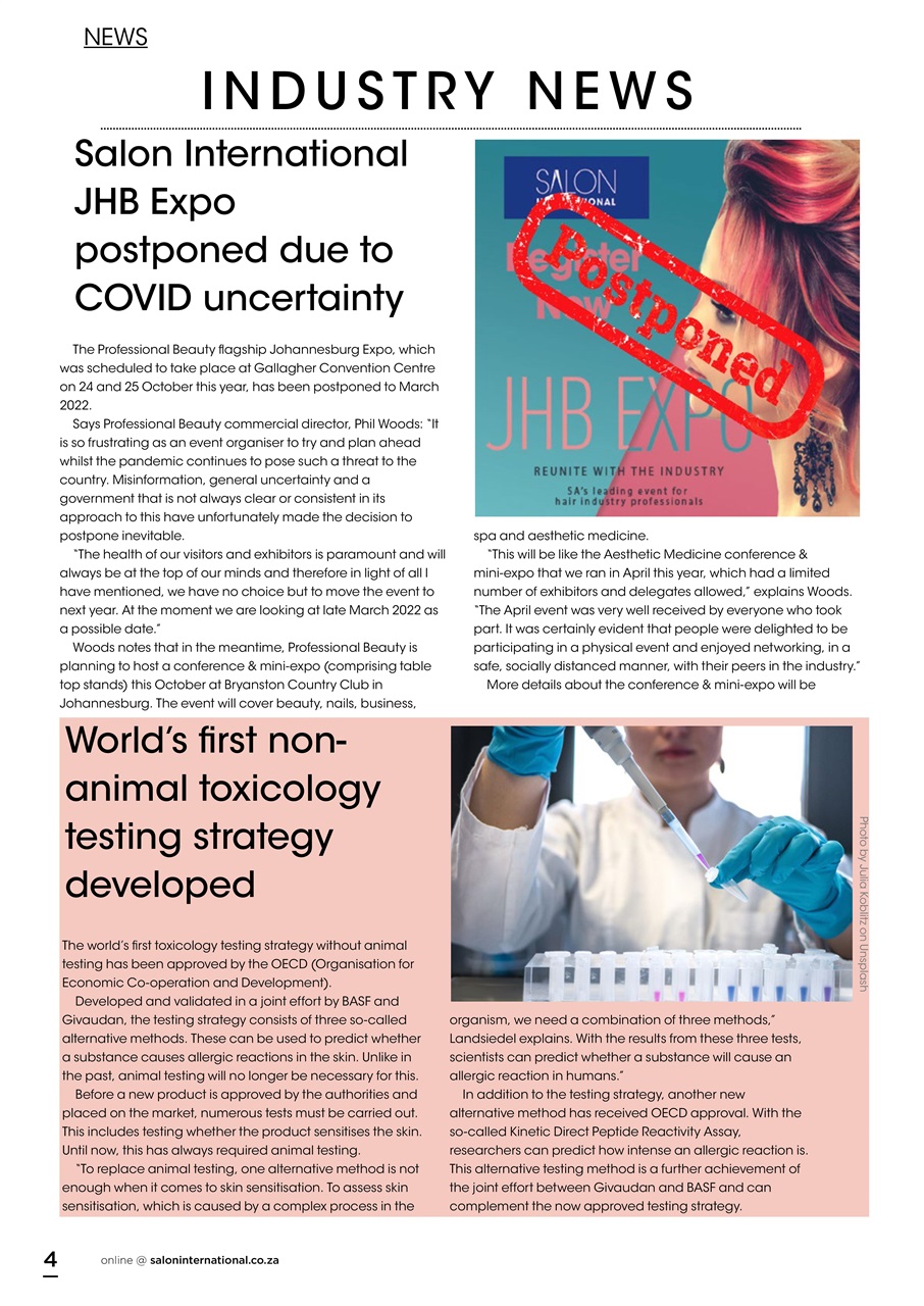 Salon International Preview Pages