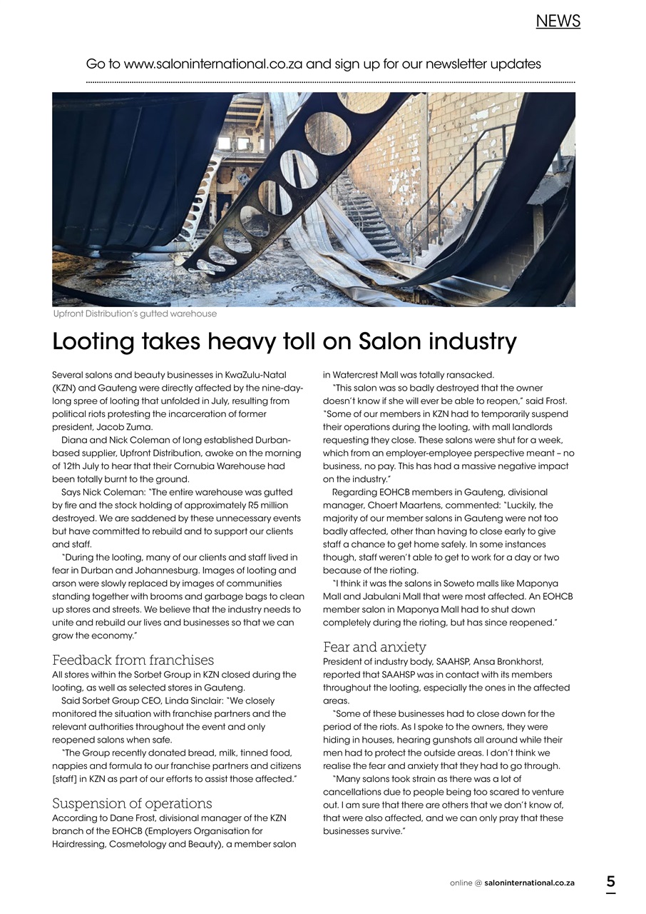 Salon International Preview Pages